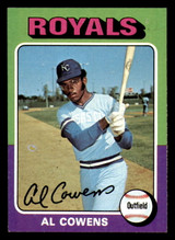 1975 Topps #437 Al Cowens Poor RC Rookie 1975 Topps #437 Al Cowens Poor RC Rookie