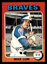 1975 Topps #154 Mike Lum Ex-Mint  ID: 362300