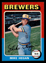 1975 Topps #99 Mike Hegan Ex-Mint  ID: 362354