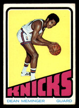 1972-73 Topps #88 Dean Meminger VG-EX RC Rookie 1972-73 Topps #88 Dean Meminger VG-EX RC Rookie