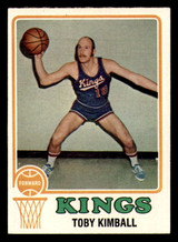 1973-74 Topps #37 Toby Kimball Excellent+  ID: 363671