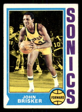 1974-75 Topps #18 John Brisker VG-EX 1974-75 Topps #18 John Brisker VG-EX