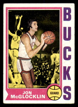 1974-75 Topps #37 Jon McGlocklin VG-EX 1974-75 Topps #37 Jon McGlocklin VG-EX