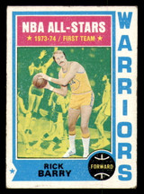 1974-75 Topps #50 Rick Barry VG-EX 