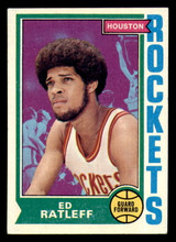1974-75 Topps #72 Ed Ratleff Ex-Mint RC Rookie  ID: 364082