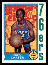1974-75 Topps #75 Fred Carter Ex-Mint  ID: 364085