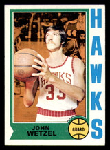 1974-75 Topps #77 John Wetzel Excellent+ 1974-75 Topps #77 John Wetzel Excellent+