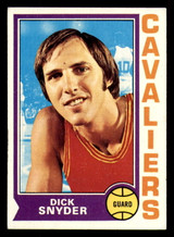 1974-75 Topps #115 Dick Snyder Ex-Mint ID: 364127 1974-75 Topps #115 Dick Snyder Ex-Mint ID: 364127