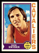 1974-75 Topps #115 Dick Snyder Ex-Mint  ID: 364127