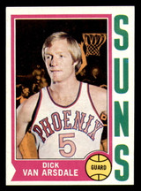 1974-75 Topps #160 Dick Van Arsdale Ex-Mint  ID: 364197