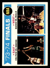 1974-75 Topps #163 NBA Div. Finals Excellent+ 