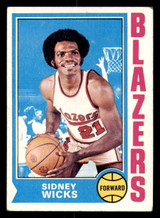 1974-75 Topps #175 Sidney Wicks Excellent+ 1974-75 Topps #175 Sidney Wicks Excellent+