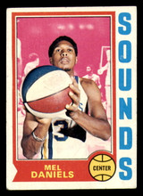 1974-75 Topps #192 Mel Daniels Excellent+  ID: 364255