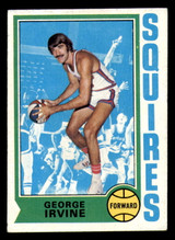 1974-75 Topps #233 George Irvine Ex-Mint  ID: 364313