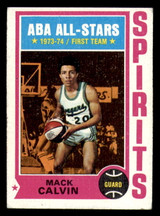 1974-75 Topps #245 Mack Calvin Excellent+ ID: 364330 1974-75 Topps #245 Mack Calvin Excellent+ ID: 364330