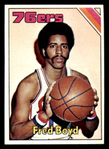 1975-76 Topps #167 Fred Boyd Very Good  ID: 364491