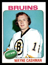 1975-76 Topps #63 Wayne Cashman Near Mint 1975-76 Topps #63 Wayne Cashman Near Mint