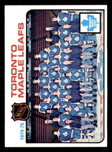 1975-76 Topps #91 Toronto Maple Leafs CL Ex-Mint 1975-76 Topps #91 Toronto Maple Leafs CL Ex-Mint