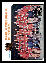 1975-76 Topps #95 Philadelphia Flyers UER CL Near Mint  ID: 365565