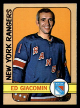 1972-73 Topps #165 Ed Giacomin Near Mint+  ID: 364967