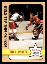 1972-73 Topps #128 Bill White AS Near Mint+  ID: 365029