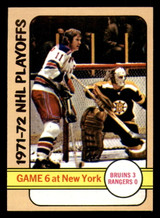 1972-73 Topps #7 Playoff Game 6 Near Mint+  ID: 365199