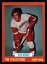 1973-74 Topps #124 Tim Ecclestone Excellent+ 1973-74 Topps #124 Tim Ecclestone Excellent+