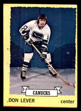 1973-74 Topps #111 Don Lever Excellent+ 1973-74 Topps #111 Don Lever Excellent+