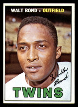1967 Topps #224 Walt Bond Ex-Mint Set Break 1967 Topps #224 Walt Bond Ex-Mint Set Break