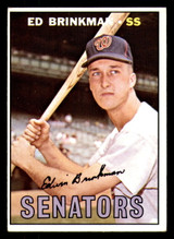 1967 Topps #311 Ed Brinkman Ex-Mint Set Break 1967 Topps #311 Ed Brinkman Ex-Mint Set Break