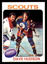 1975-76 Topps #122 Dave Hudson Near Mint 1975-76 Topps #122 Dave Hudson Near Mint