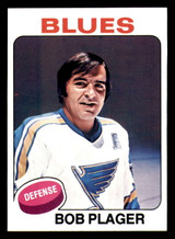 1975-76 Topps #131 Bob Plager Near Mint+  ID: 365655