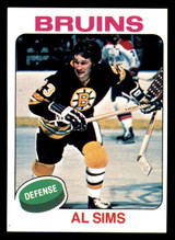 1975-76 Topps #136 Al Sims Near Mint+ ID: 365670 1975-76 Topps #136 Al Sims Near Mint+ ID: 365670