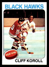 1975-76 Topps #139 Cliff Koroll Near Mint+ ID: 365679 1975-76 Topps #139 Cliff Koroll Near Mint+ ID: 365679