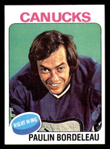 1975-76 Topps #151 Paulin Bordeleau Near Mint+  ID: 365698