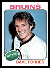 1975-76 Topps #173 Dave Forbes Near Mint 1975-76 Topps #173 Dave Forbes Near Mint