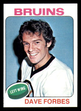 1975-76 Topps #173 Dave Forbes Near Mint+ ID: 365750 1975-76 Topps #173 Dave Forbes Near Mint+ ID: 365750