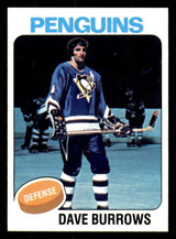 1975-76 Topps #186 Dave Burrows Near Mint+  ID: 365780