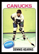 1975-76 Topps #188 Dennis Kearns Near Mint+ ID: 365788 1975-76 Topps #188 Dennis Kearns Near Mint+ ID: 365788