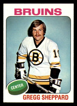 1975-76 Topps #235 Gregg Sheppard Ex-Mint 1975-76 Topps #235 Gregg Sheppard Ex-Mint