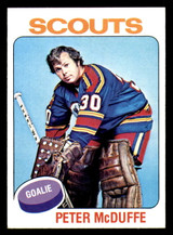 1975-76 Topps #256 Peter McDuffe Near Mint+  ID: 365939