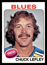 1975-76 Topps #282 Chuck Lefley Near Mint+ ID: 366064 1975-76 Topps #282 Chuck Lefley Near Mint+ ID: 366064