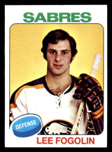 1975-76 Topps #306 Lee Fogolin Near Mint+ RC Rookie 1975-76 Topps #306 Lee Fogolin Near Mint+ RC Rookie