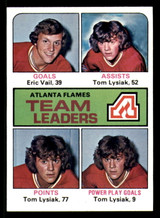 1975-76 Topps #313 Eric Vail/Tom Lysiak TL Near Mint+  ID: 366118