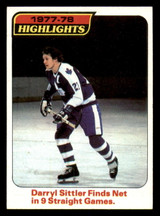 1978-79 Topps #4 Darryl Sittler Near Mint 