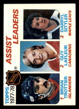 1978-79 Topps #64 Darryl Sittler LL Near Mint 1978-79 Topps #64 Darryl Sittler LL Near Mint