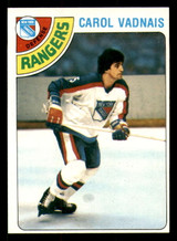 1978-79 Topps #85 Carol Vadnais Near Mint 1978-79 Topps #85 Carol Vadnais Near Mint