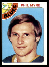 1978-79 Topps #87 Phil Myre Near Mint 1978-79 Topps #87 Phil Myre Near Mint