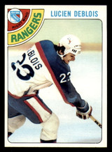 1978-79 Topps #136 Lucien DeBlois Ex-Mint RC Rookie 1978-79 Topps #136 Lucien DeBlois Ex-Mint RC Rookie