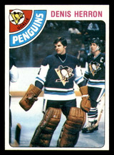 1978-79 Topps #172 Denis Herron Ex-Mint 1978-79 Topps #172 Denis Herron Ex-Mint